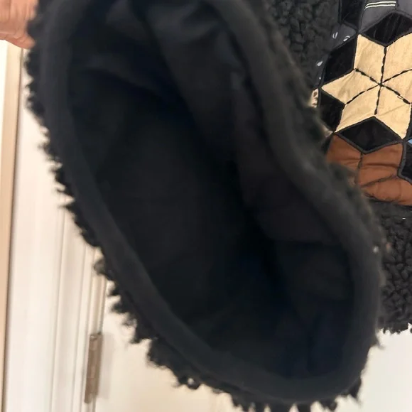 Sea New York Black Sherpa Puffer Jacket - Picture 4 of 13